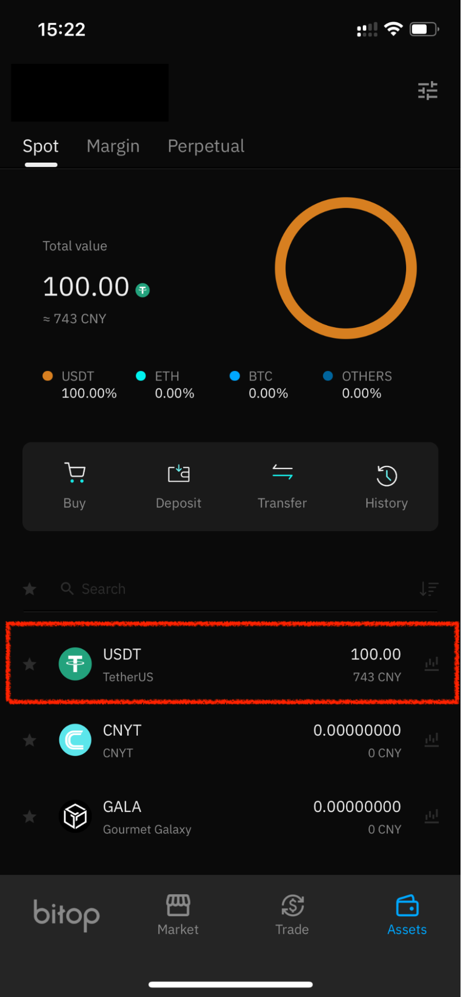 Image for usdt withdrawal (App)